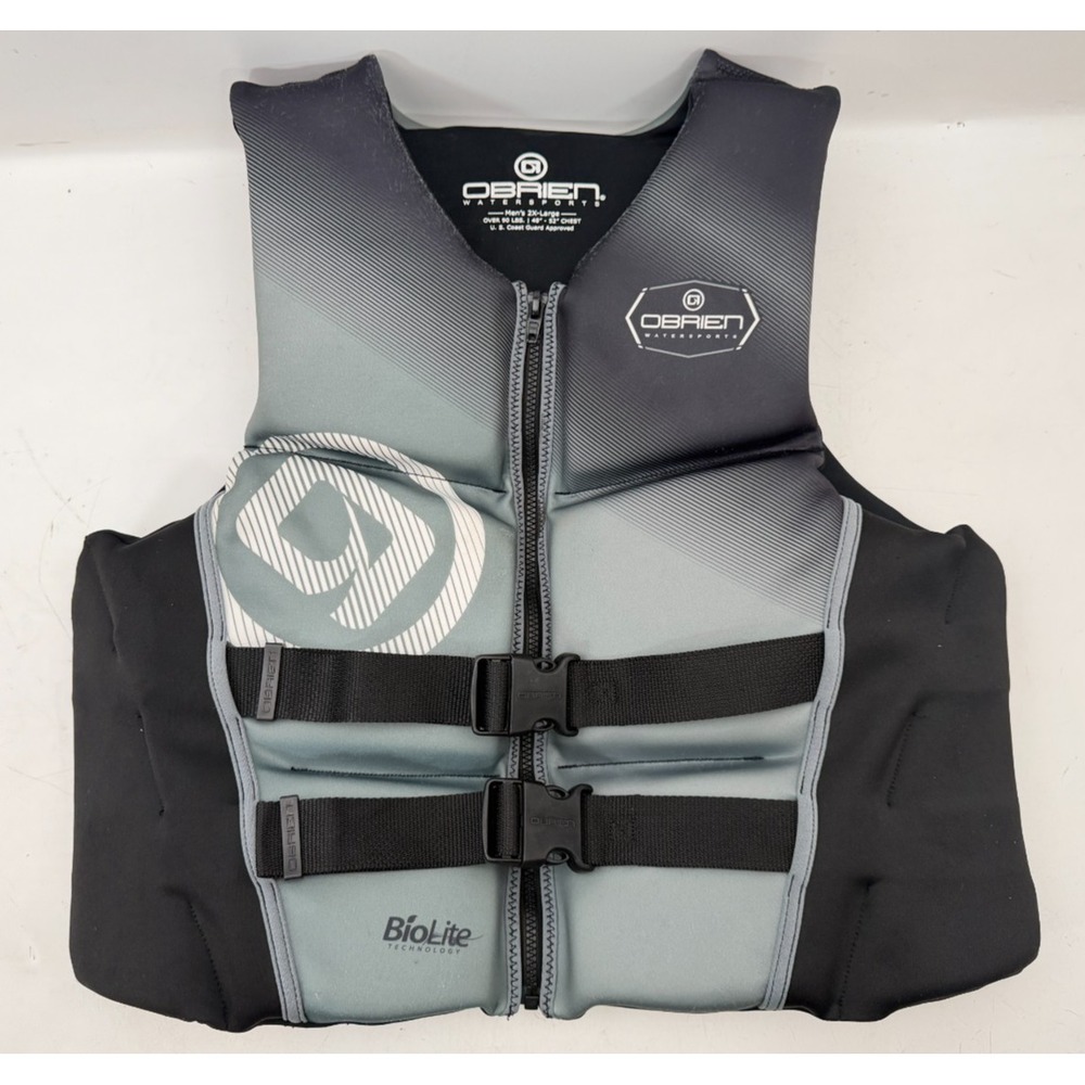 OBrien BioLite Life Vest PFD Type III USCG Watersports Ski Jacket | Mens 2XL